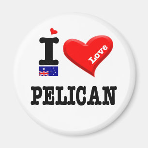PELICAN - I Love Magnet