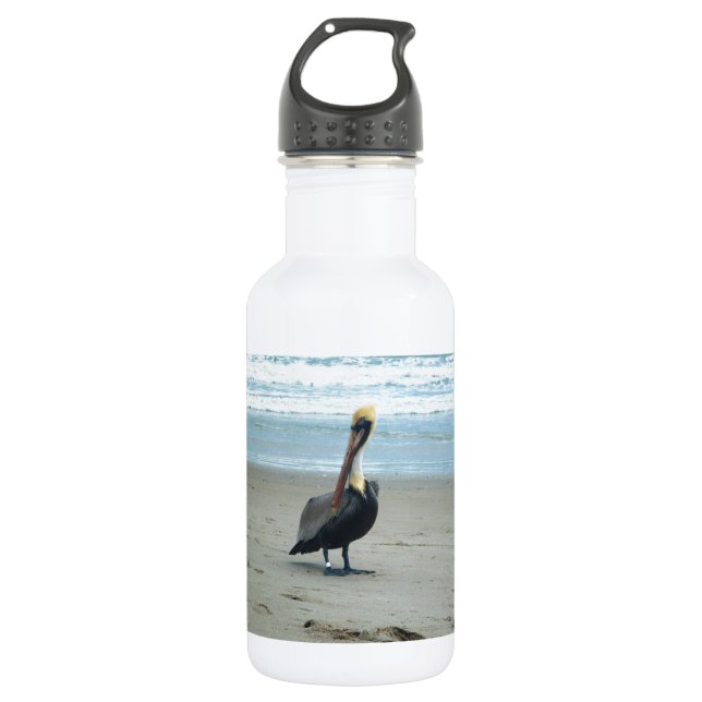 Pelican in Florida Water Bottle (Front)