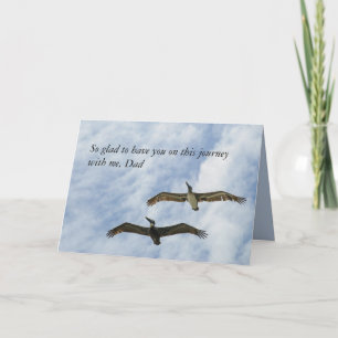 Pelican Journey Happy Fathers Day Card