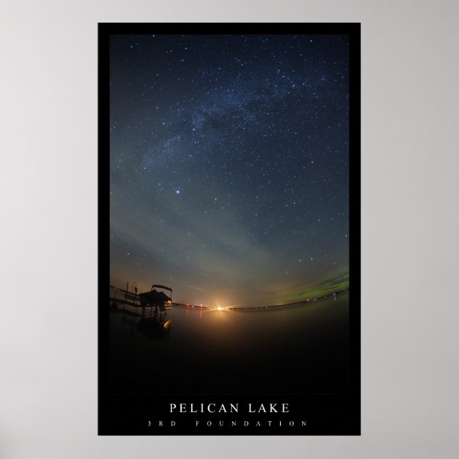Pelican Lake Poster (Front)