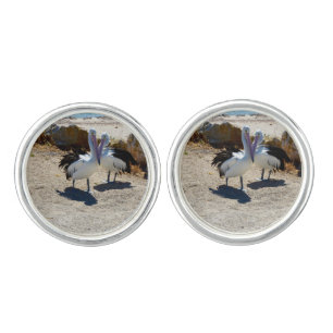 Pelican Love By The Sea Side, Cufflinks