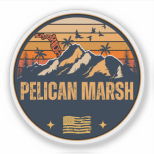Pelican Marsh, Florida Sticker