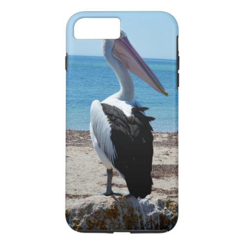 Pelican On Beach Rock iPhone 8 Plus7 Plus Case