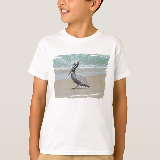 Pelican on Outer Banks OBX NC T-Shirt (Front)