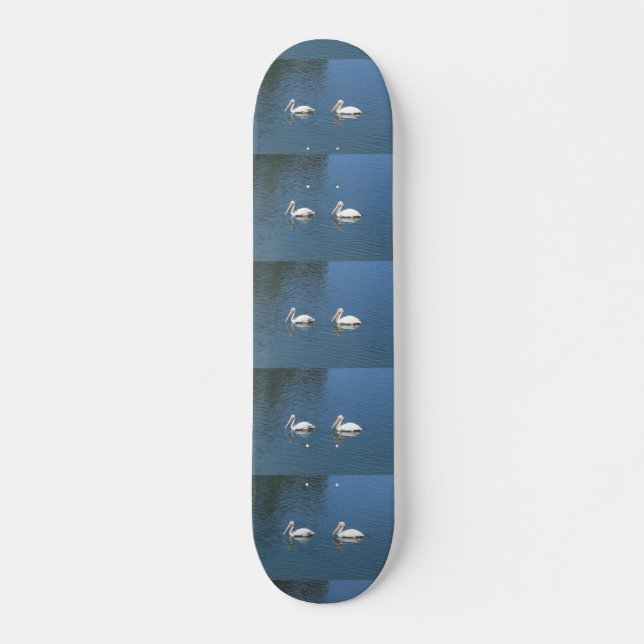 pelican pair skateboard deck (Front)