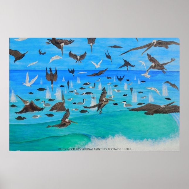 Pelican pandemonium poster (Front)