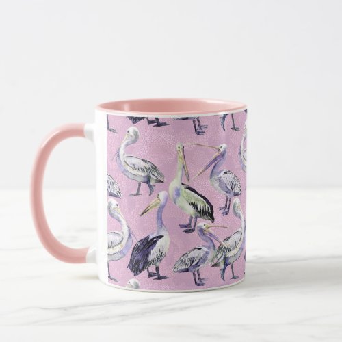 Pelican Pattern Mug