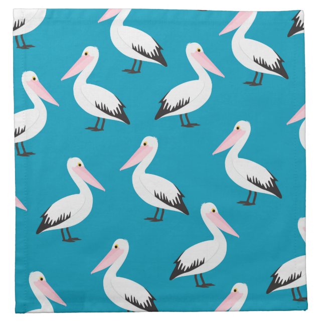 Pelican pattern napkin (Front)