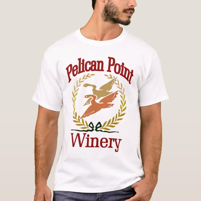Pelican Point Wine T-Shirt (Front)