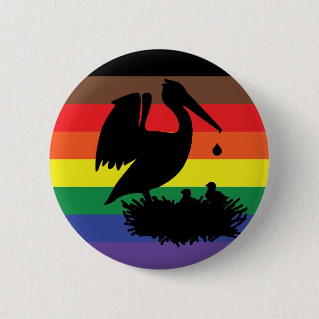 Pelican Pride Button (Front)