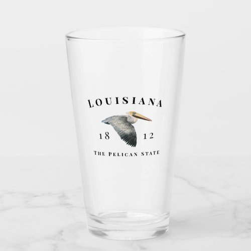 Pelican State 1812 Glass