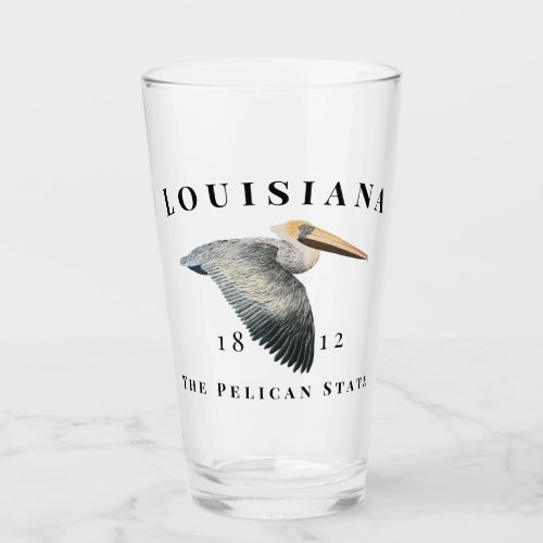 Pelican State 1812 Glass