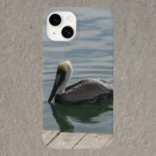 Pelican Swimming in the Water Photo Case_Mate iPhone 14 Case