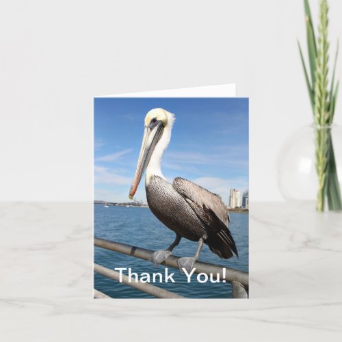 Pelican Thank You Card