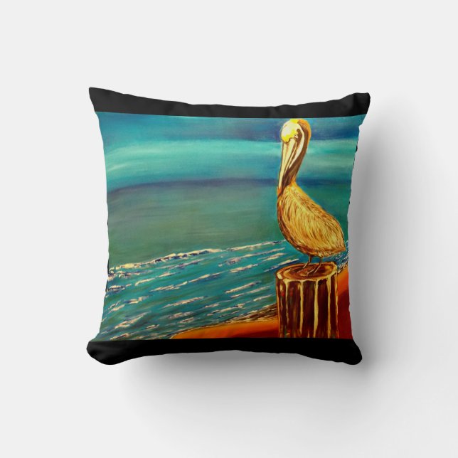 PELICAN THROW PILLOW (Front)