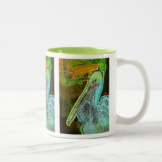 PELICAN Two-Tone COFFEE MUG (Right)