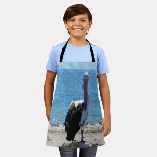 Pelican With The Look Kids Full Print Apron