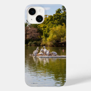 Pelicans on the Lake at the Phoenix Zoo Case-Mate iPhone 14 Case