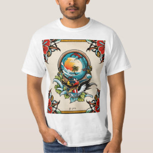 Pelicans on the Pier T-Shirt Coastal Marina