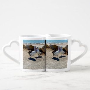 Pelicans The Love Story, Coffee Mug Set