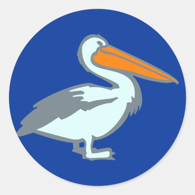 Pelikan pelican classic round sticker (Front)
