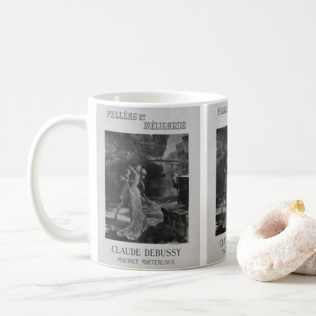 Pelleas and Melisande Opera, 1902 Coffee Mug (With Donut)