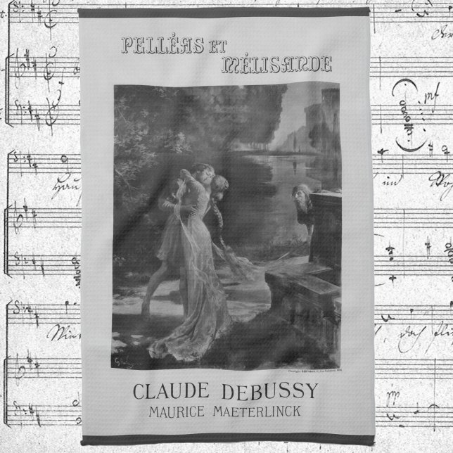 Pelleas and Melisande Opera, 1902 Kitchen Towel (Creator Uploaded)