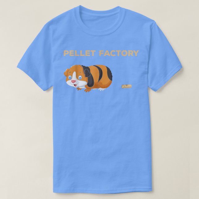 Pellet Factory, Funny Guinea Pig Pigs Piggy Cave L T-Shirt (Design Front)