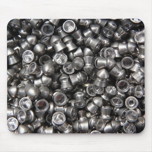 Pellet Gun Ammo - Lead Sharp Tips for Shooting Mouse Pad (Front)