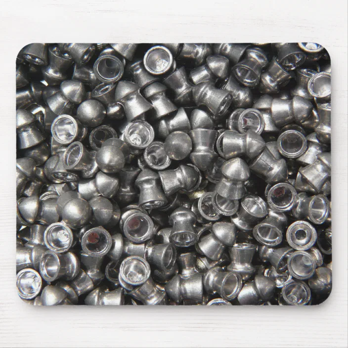 Pellet Gun Ammo Lead Sharp Tips For Shooting Mouse Pad Zazzle Com