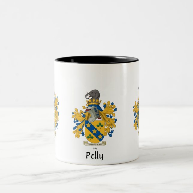 Pelly Family Crest Mug (Center)