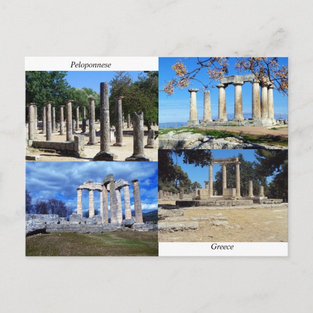 Peloponnese - Greece Postcard (Front)