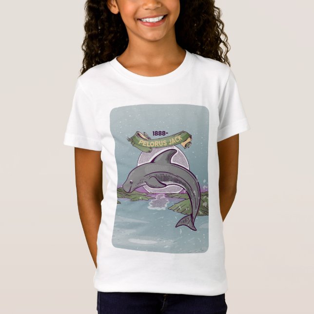 Pelorus Jack New Zealand Dolphin T-Shirt (Front)