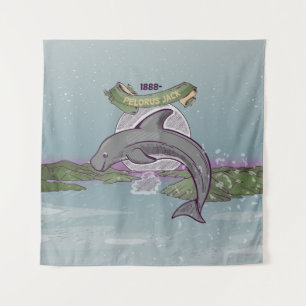Pelorus Jack New Zealand Dolphin Tapestry
