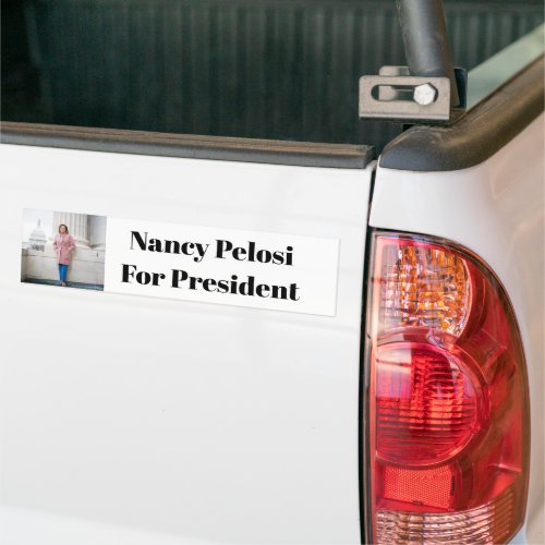 Pelosi For President Bumper Sticker 