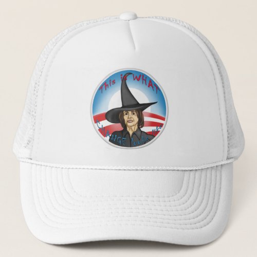 Pelosi Looks like Change Trucker Hat