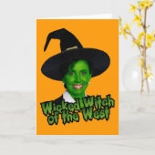 Pelosi: Wicked Witch of the West Card (Yellow Flower)
