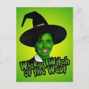 Pelosi: Wicked Witch of the West Postcard