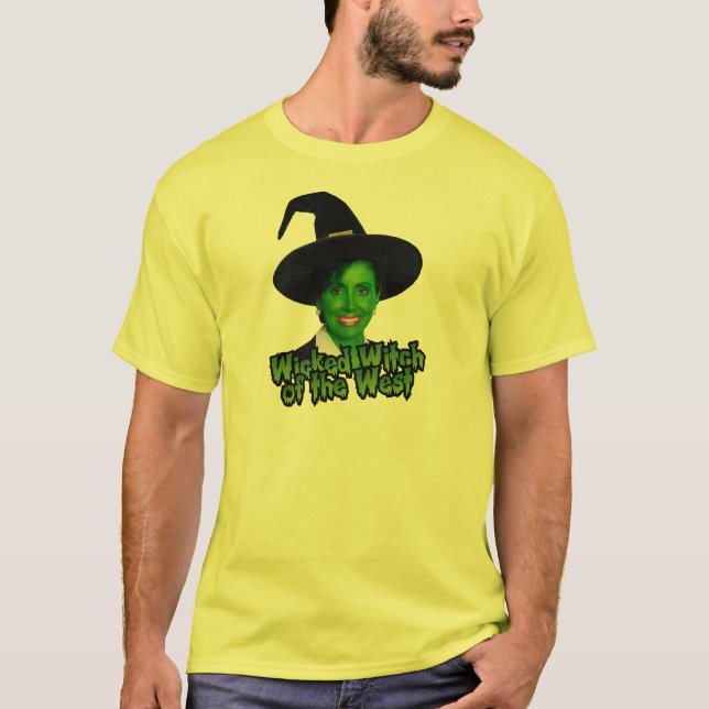 Pelosi Wicked Witch of the West T-Shirt (Front)
