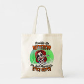 Pelosi Witch Halloween Costume Drunk Scary Nancy P Tote Bag (Back)