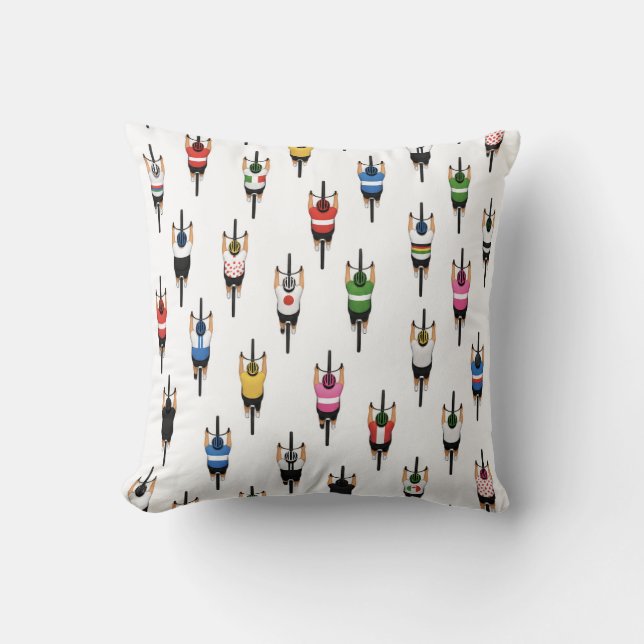 Peloton Throw Pillow (Front)