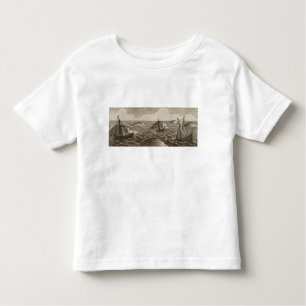 Pelsaert Sets Sail Way Between Islands, Toddler T-shirt