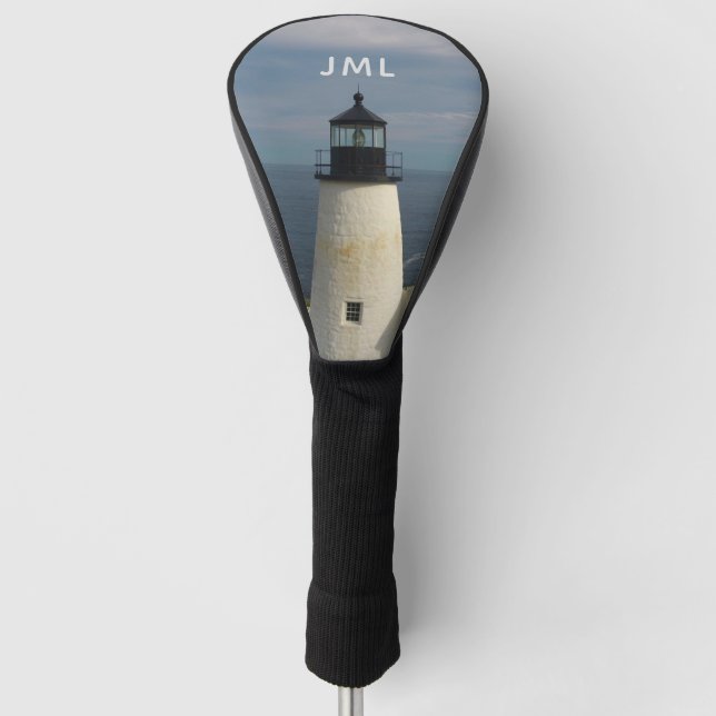 Pemaquid Lighthouse Golf Head Cover (Front)