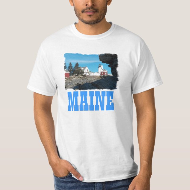 Pemaquid Lighthouse T-Shirt (Front)