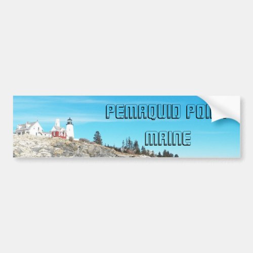 Pemaquid Point Bumper Sticker