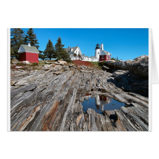 Pemaquid Point Light Cards (Front Horizontal)