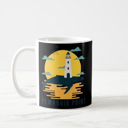Pemaquid Point Light Maine Lighthouse Nautical Coffee Mug
