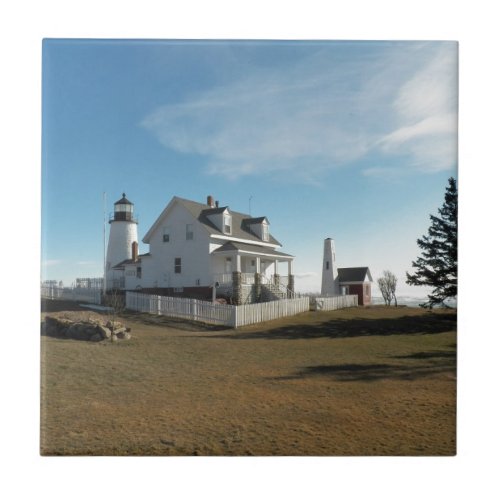 Pemaquid Point Lighthouse 11 Tile