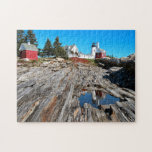 Pemaquid Point Lighthouse, Bristol Maine Jigsaw Puzzle<br><div class="desc">Pemaquid Point Lighthouse,  Bristol Maine Puzzle</div>