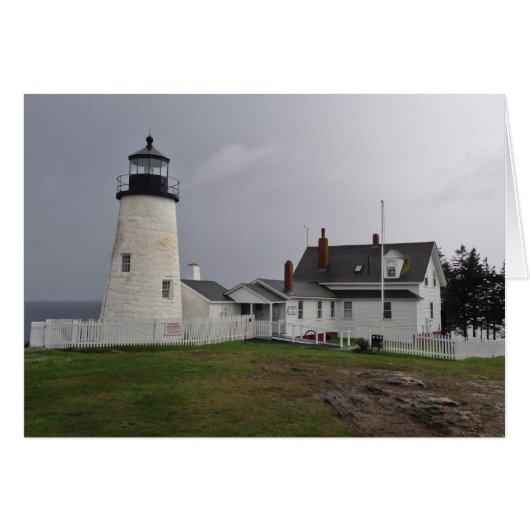 Pemaquid Point Lighthouse, Maine (Front Horizontal)